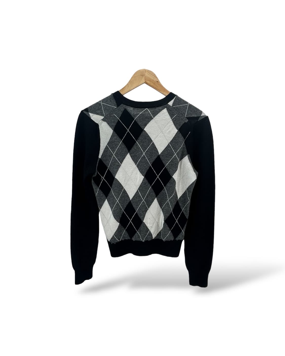 꼼데가르송 아가일 패턴 니트 상품이미지2