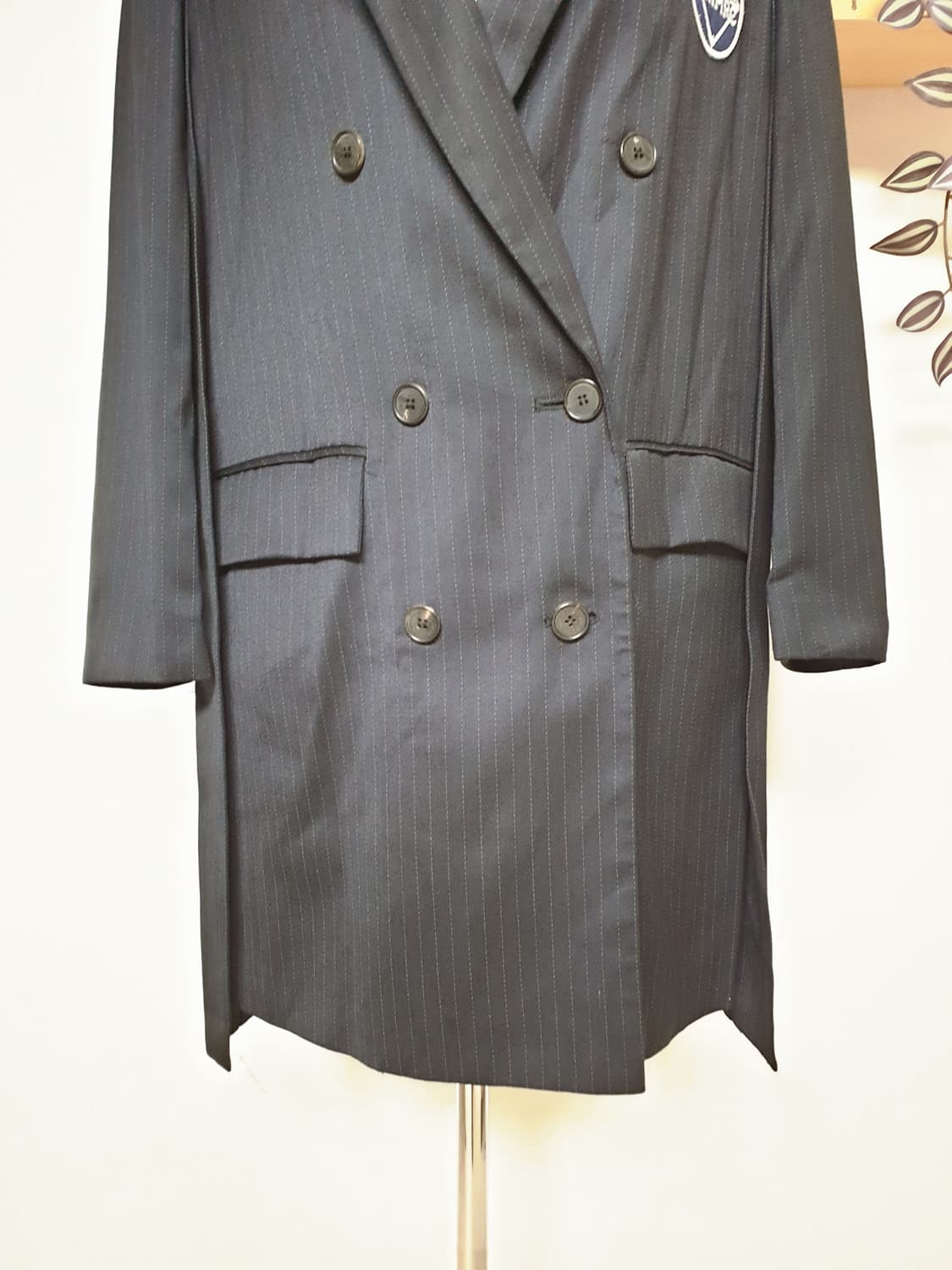 톰보이 오버핏 울자켓 44 55 블레이저 그레이 상품이미지5