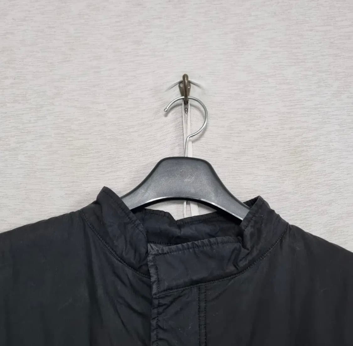 파르티멘토 블랙 누빔 야상 자켓 코트 상품이미지2