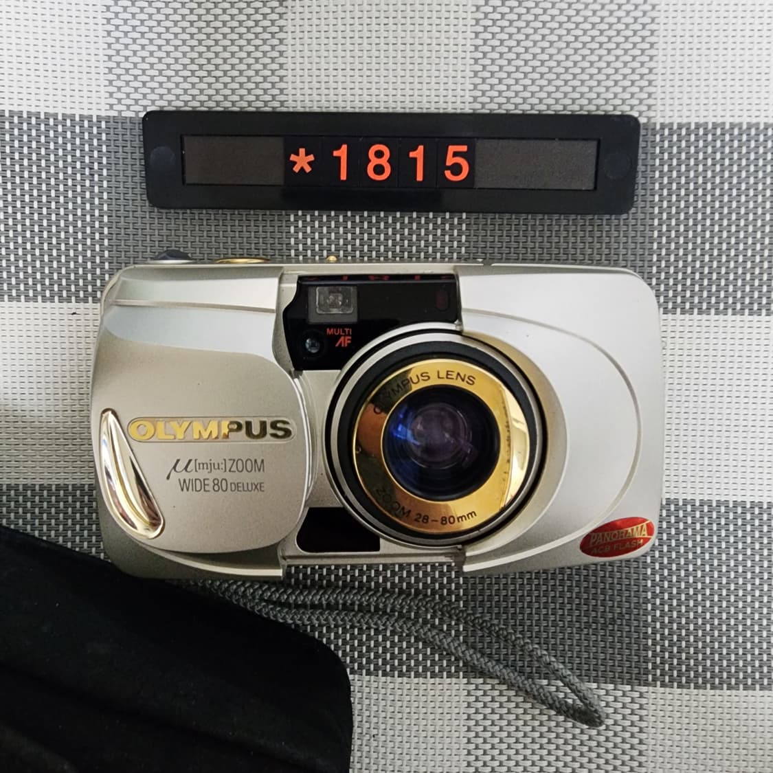 올림푸스 뮤 줌 와이드 80 디럭스 필름카메라 파우치포함 상품이미지2