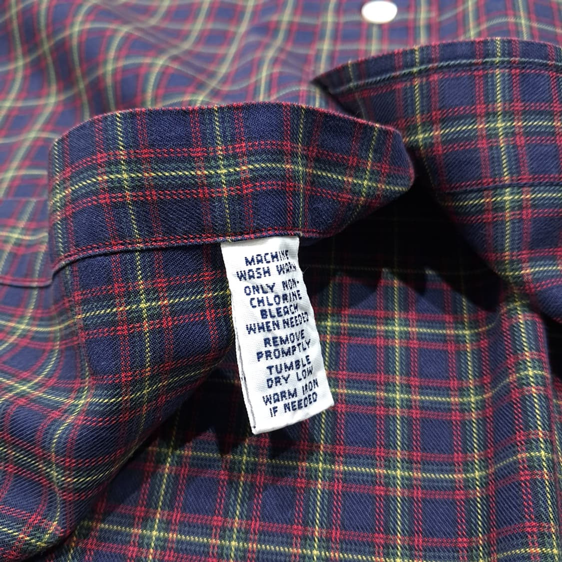 CL705 3XB 폴로 90s 모던 블랙워치 셔츠 남방 상품이미지5