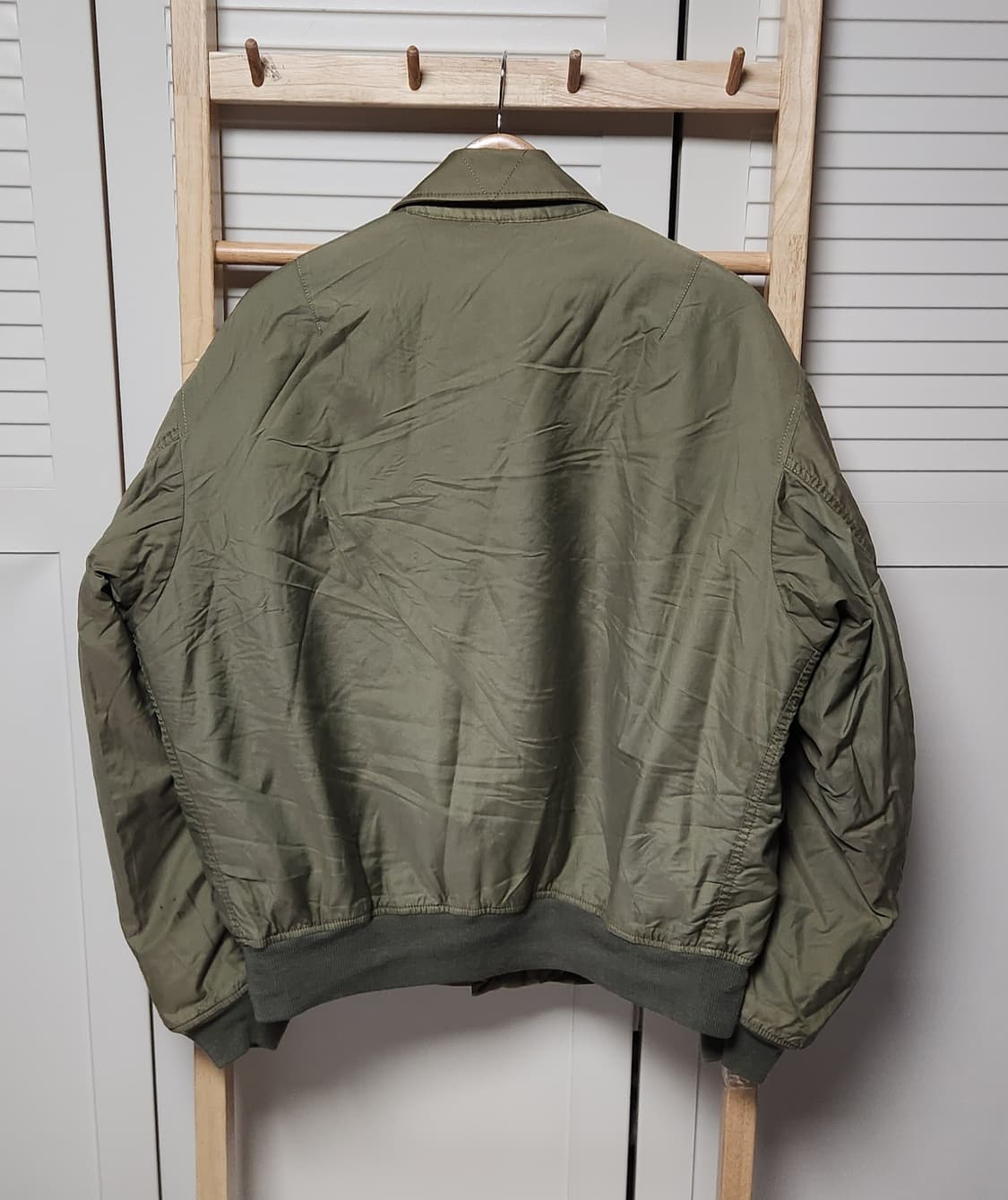 펜타곤 00s U.S.A 항공 카키 점퍼 자켓 상품이미지3