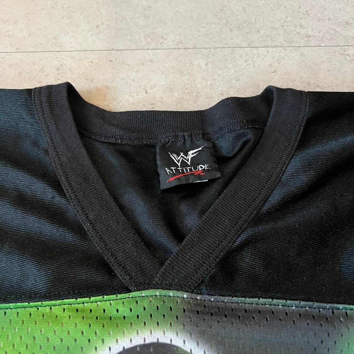 빈티지 90s WWF D Generation X 메쉬 티셔츠 상품이미지4