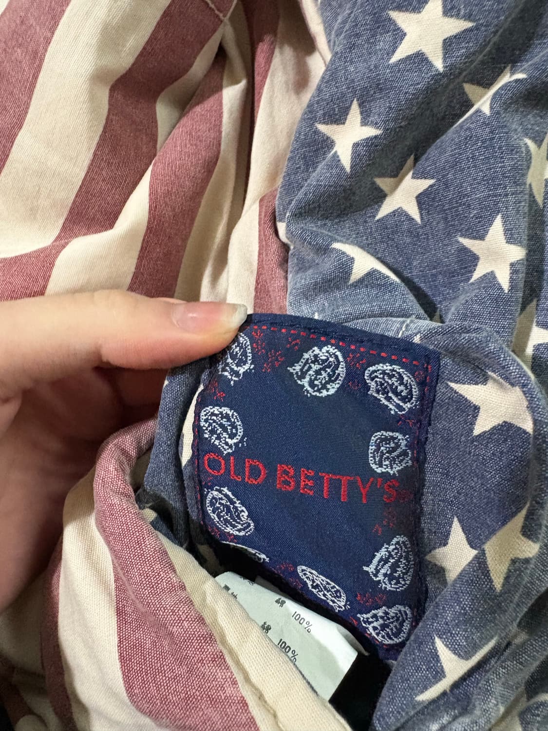 성조기 패딩조끼 상품이미지5