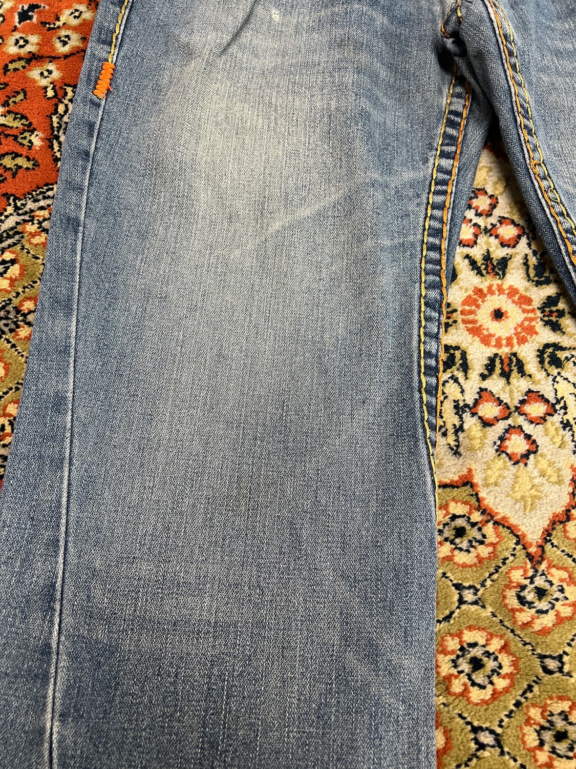 [34] 트루릴리전 아트워크 부츠컷 플레어 데님팬츠 상품이미지8