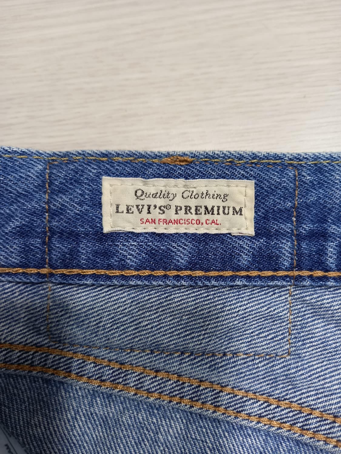 30 빅E 리바이스551Z 워싱 일자진 30-138 상품이미지8