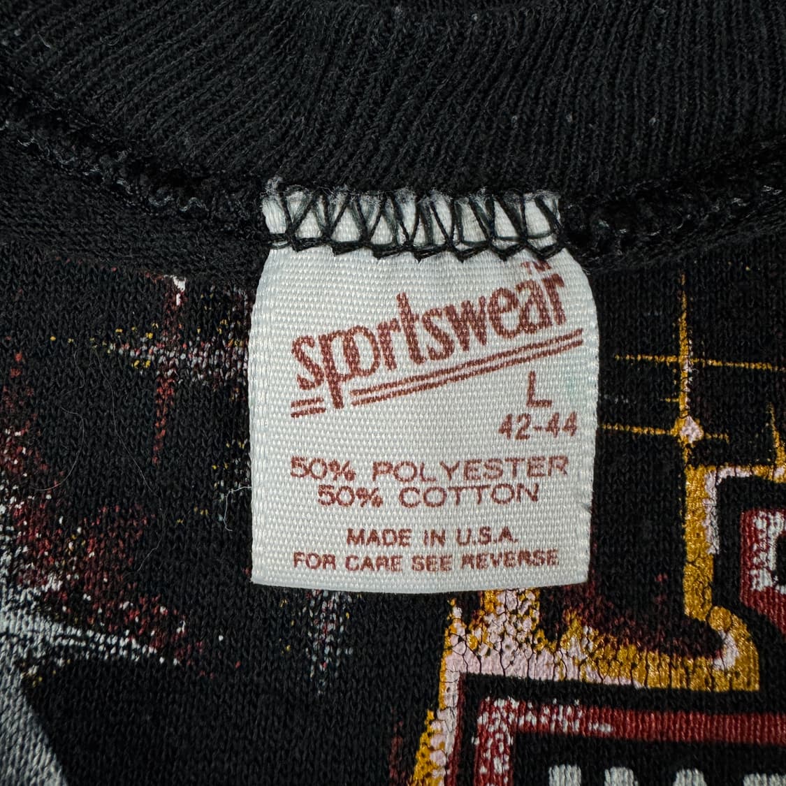 빈티지 80s 할리데이비슨 Harley Davidson 리얼스틸 티셔츠 상품이미지9