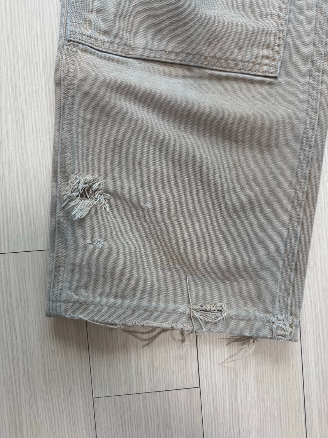 칼하트 더블니 브라운 빈티지 상품이미지2