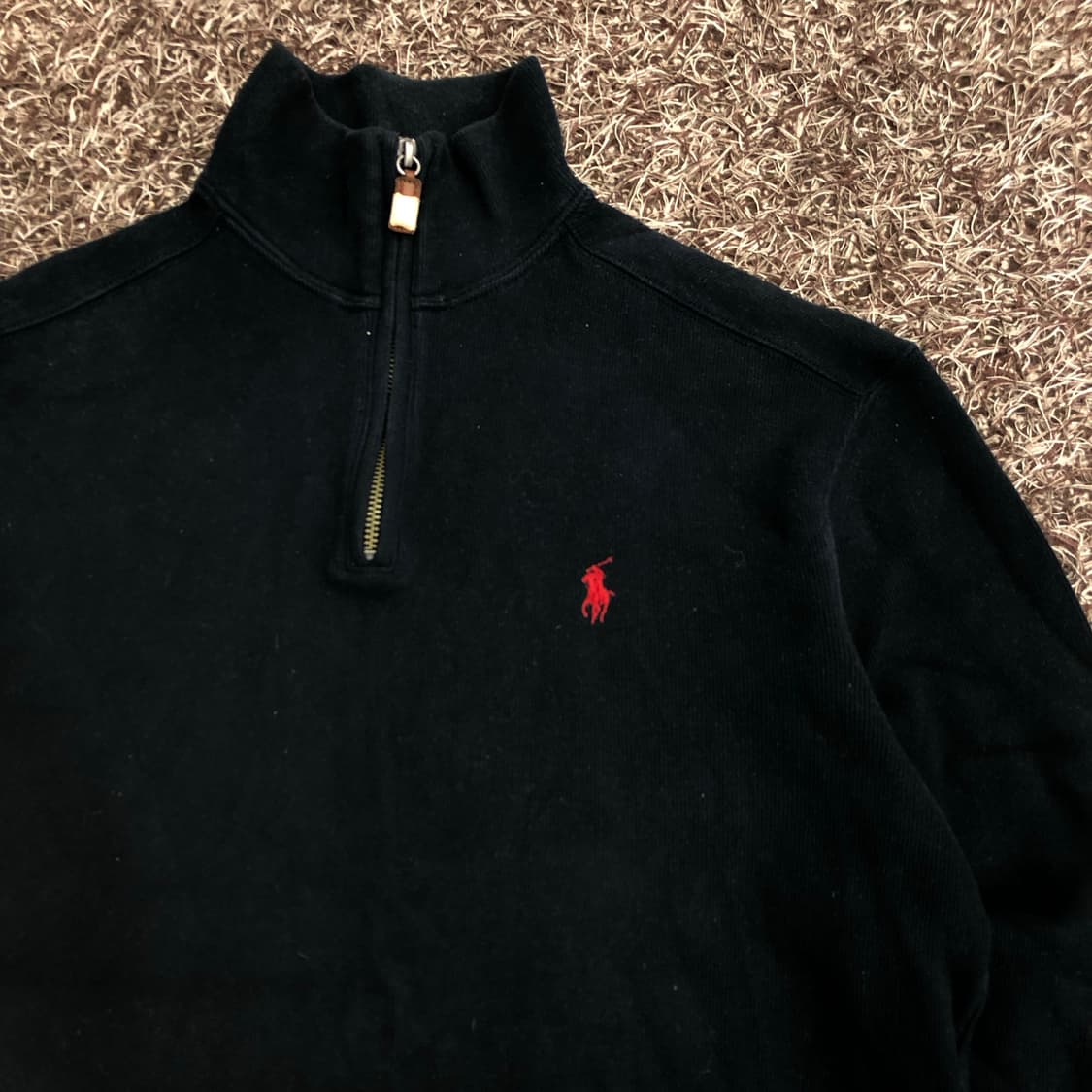 폴로 랄프로렌 하프집업 코튼 니트 상품이미지3