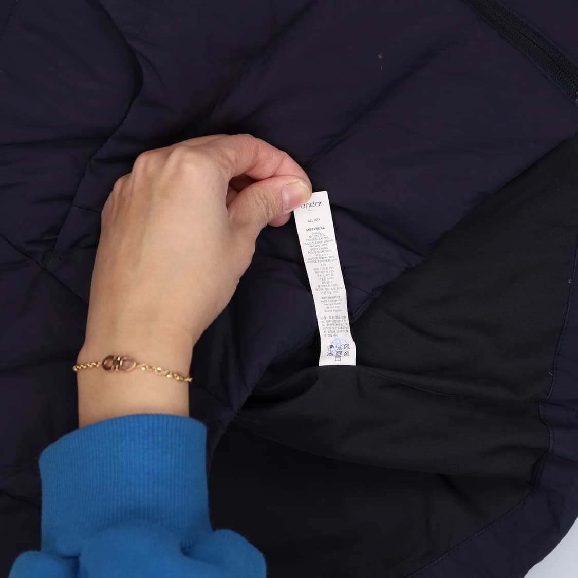 4 안다라 여성 구스 패딩 0202H1 상품이미지6