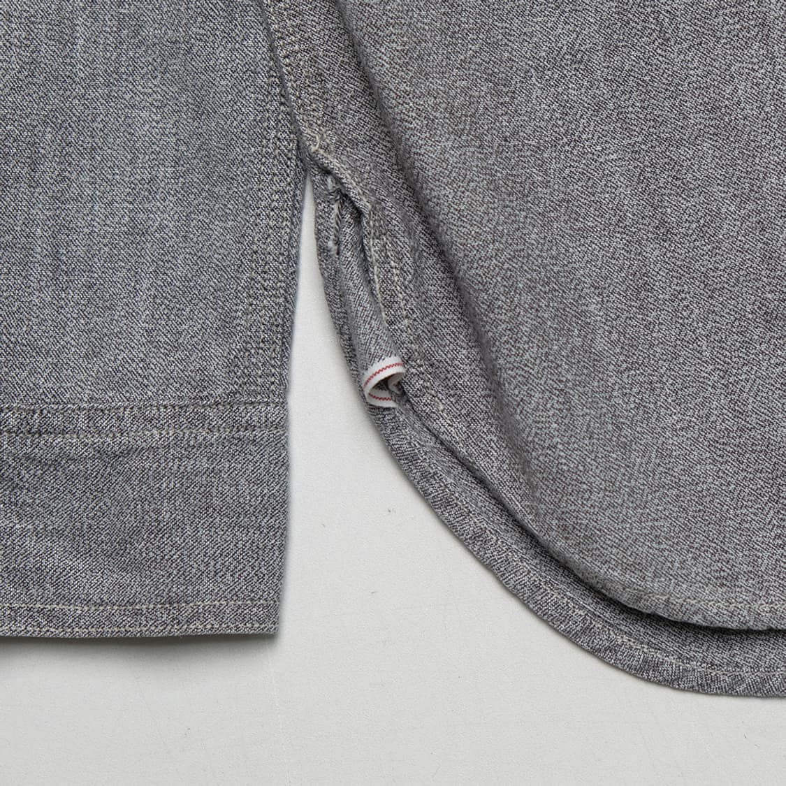 gray chambray shirt  상품이미지4