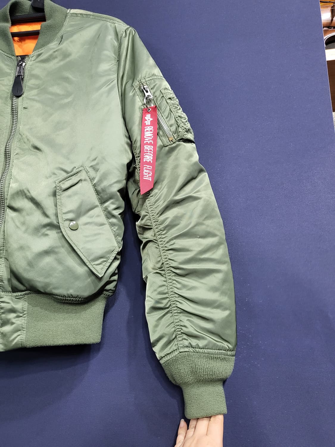 알파인더스트리 리버시블 MA-1 상품이미지4