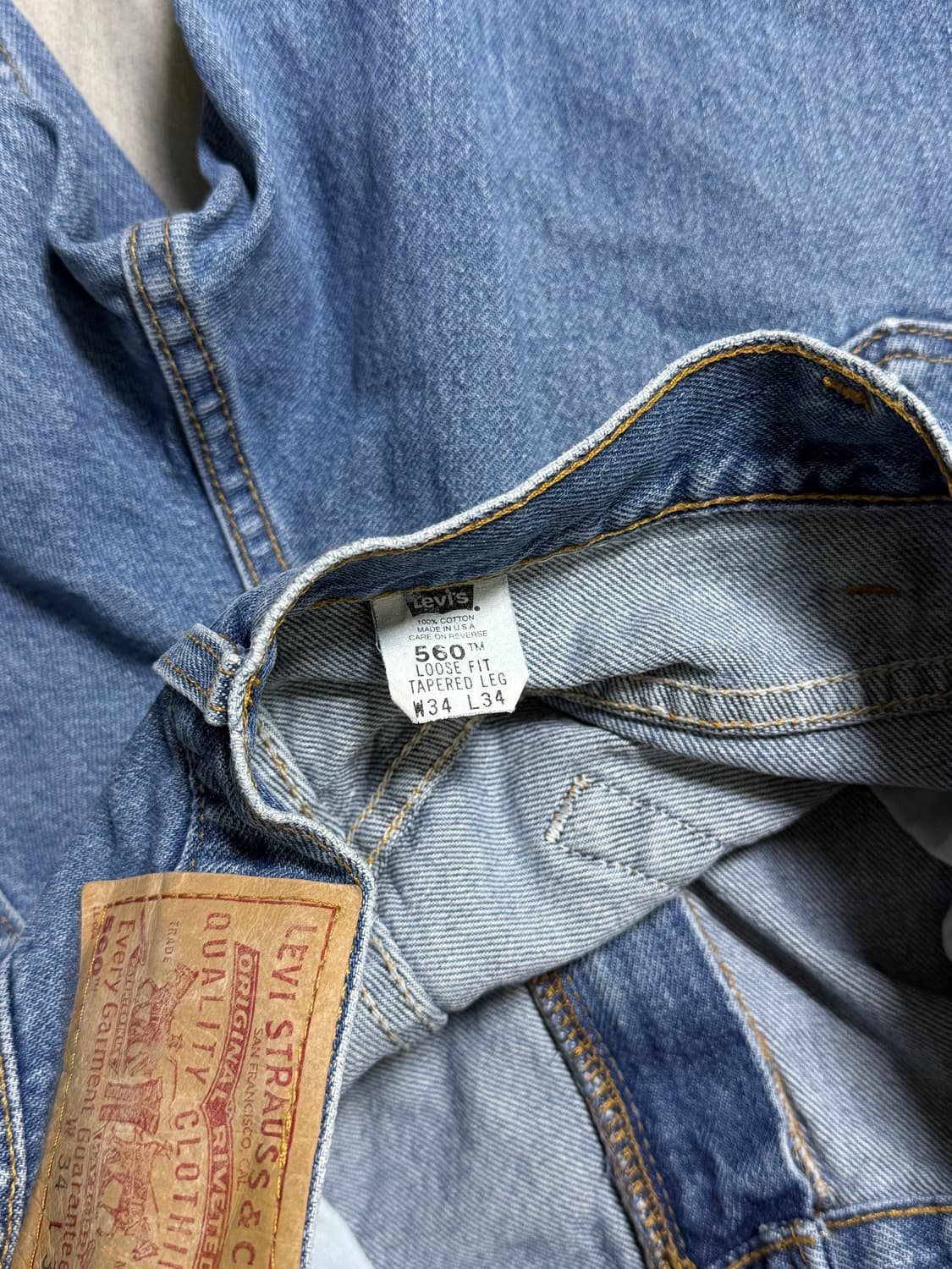 00s 리바이스 560 34 34 (made in U.S.A) 상품이미지3