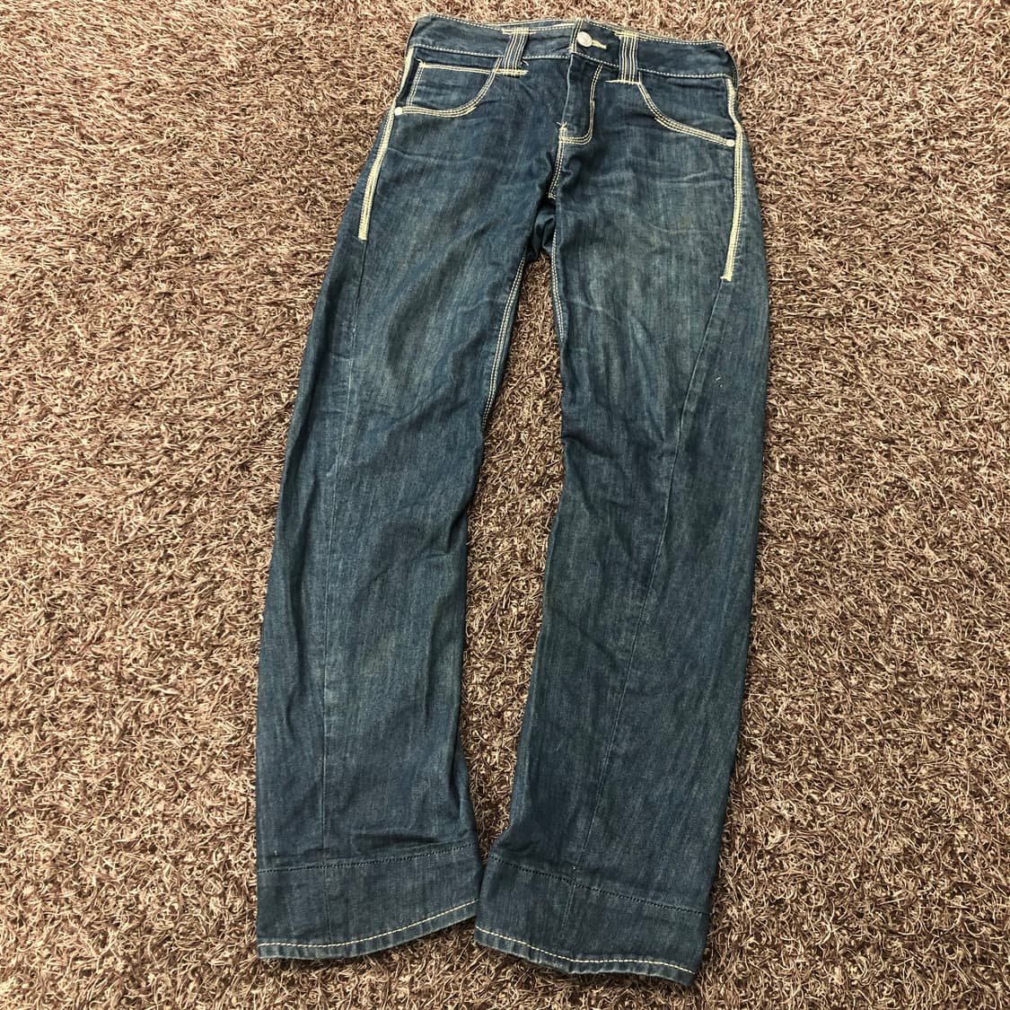 에비수 엔지니어드 신치백 데님 팬츠 상품이미지5