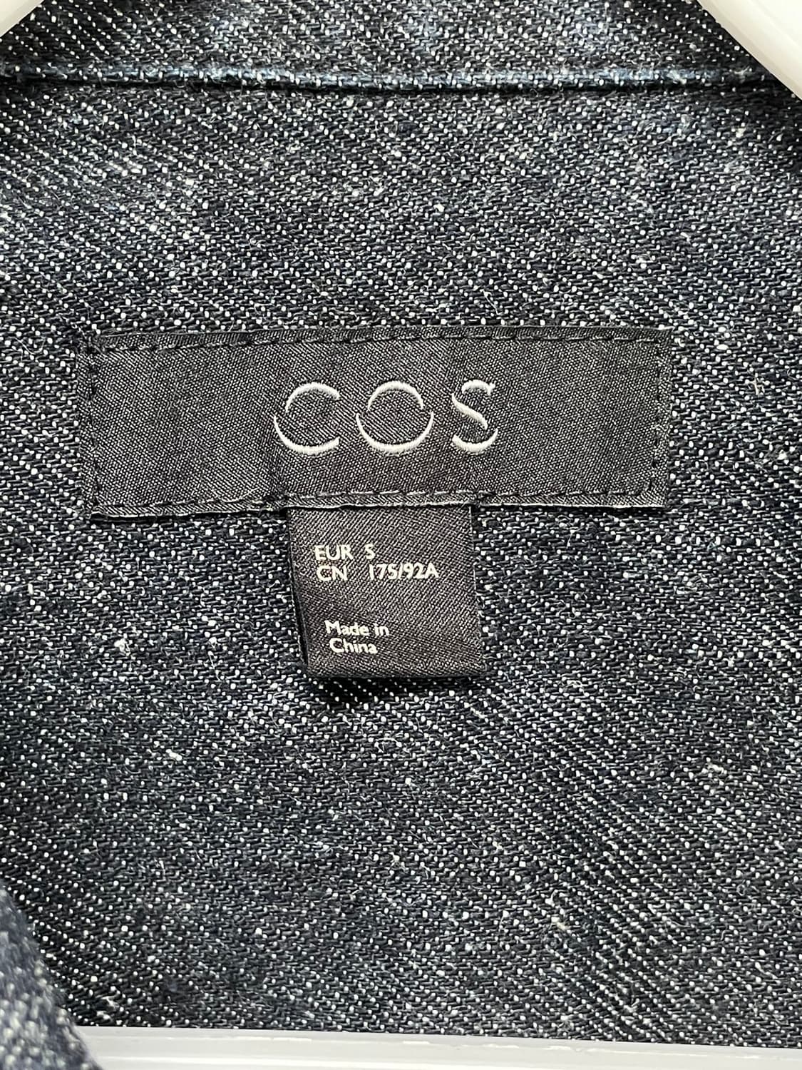 COS 데님 셔츠 S사이즈. 공용 상품이미지6