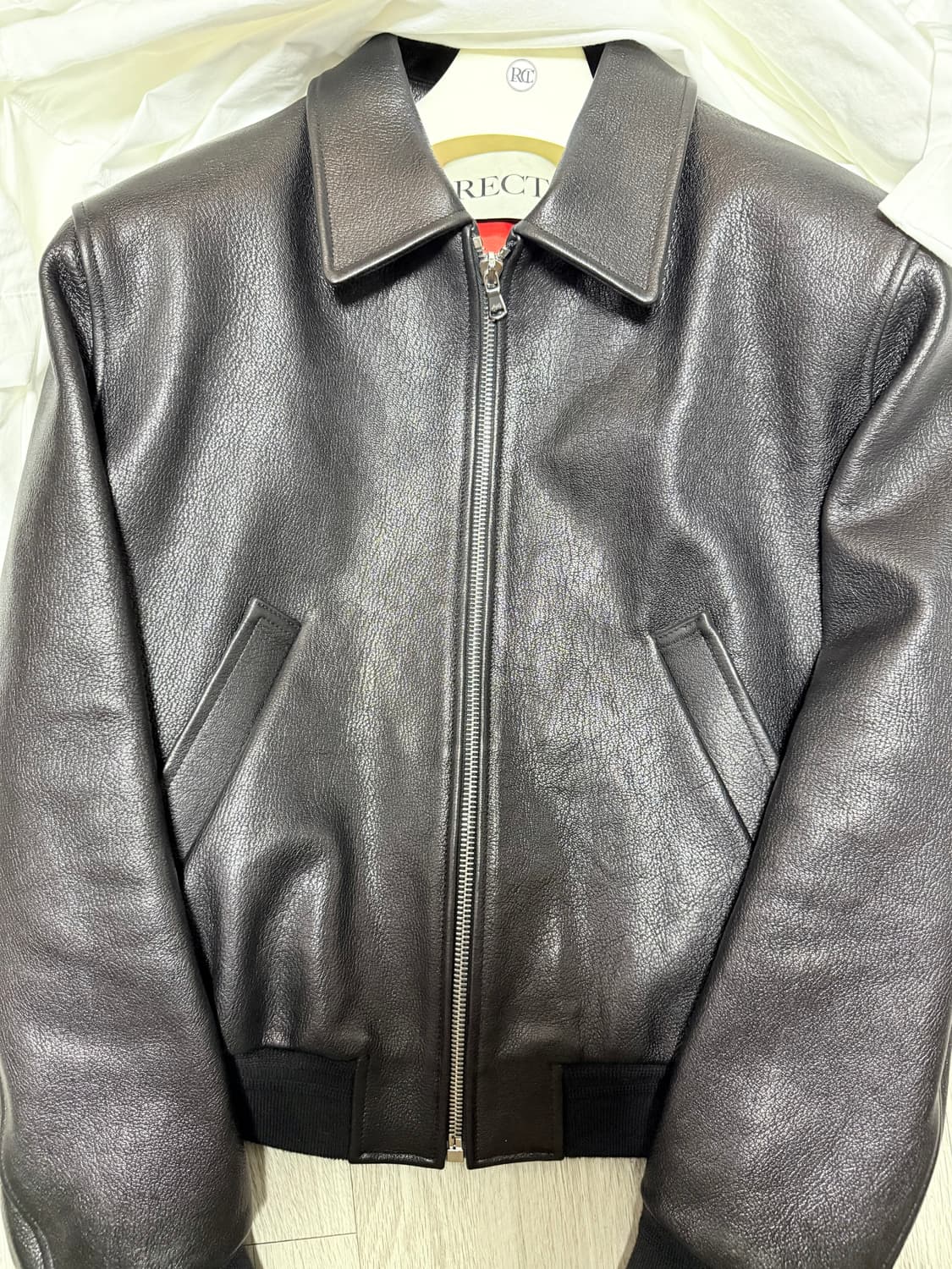 (M)렉토 벤 고트 레더 자켓 상품이미지2