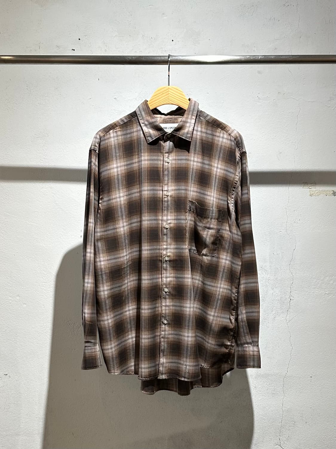 Urban Research Doors cotton Check Shirt 상품이미지1