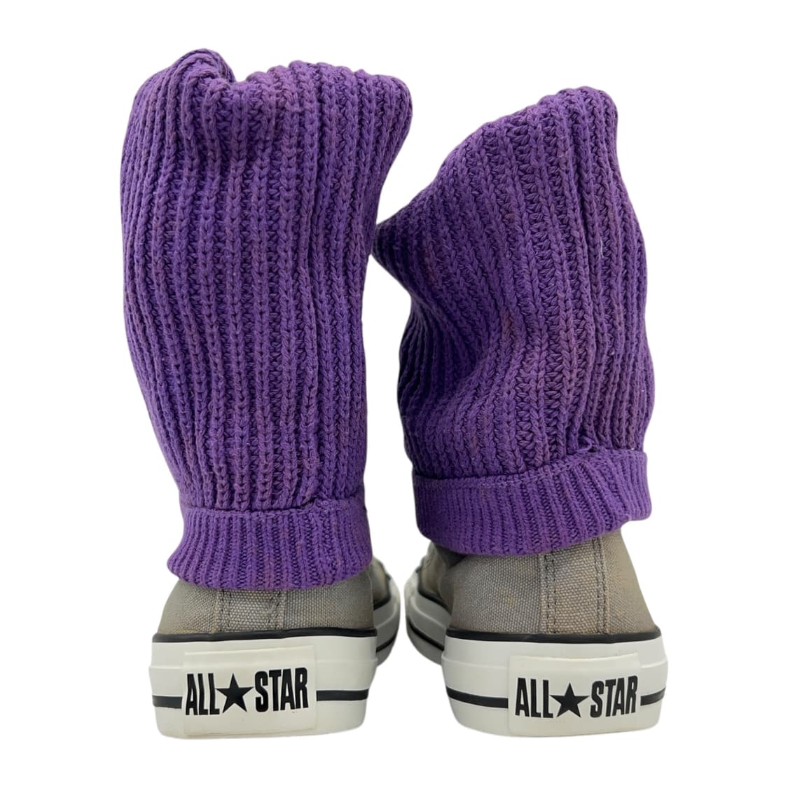 240 Vtg 컨버스 척테일러 올스타 니트 그레이 퍼플 상품이미지6