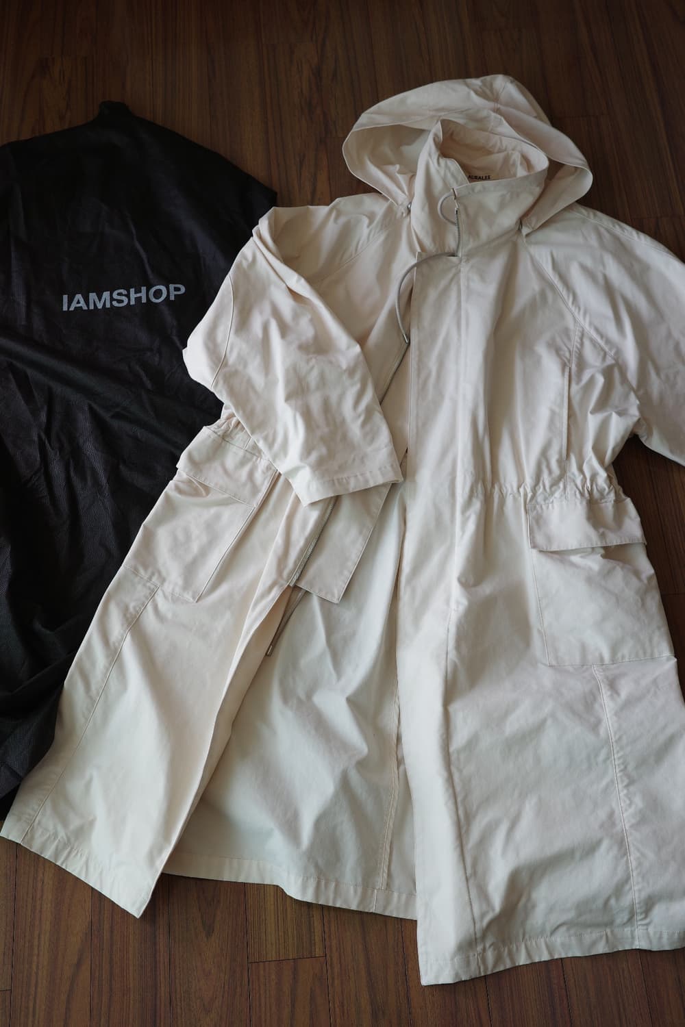 오라리 아이보리 트렌치 코트 상품이미지2