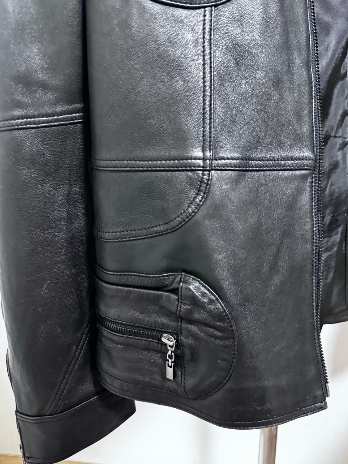 양가죽 레더 자켓 상품이미지7