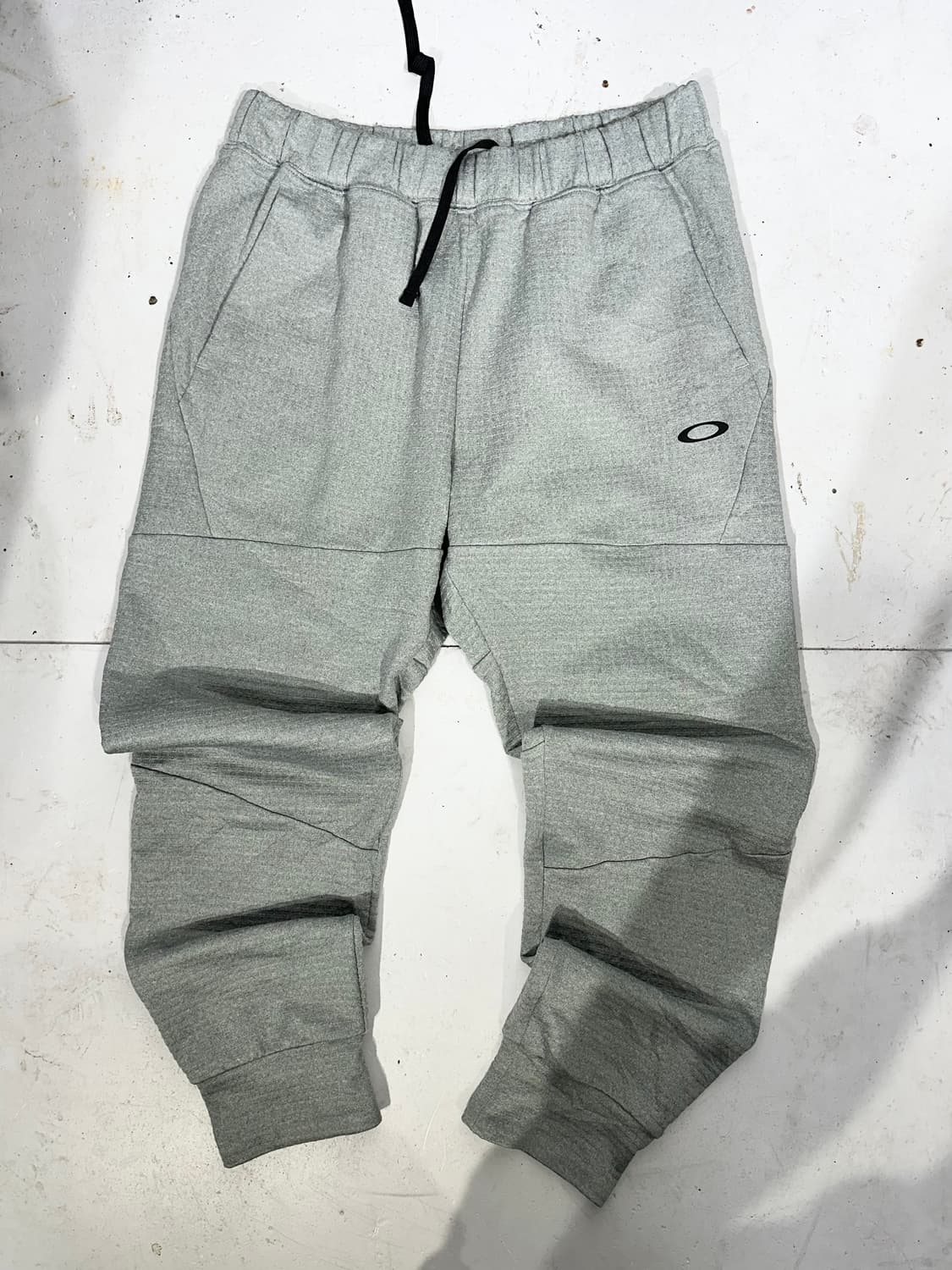 오클리 그레이 추리닝 바지 로고 조거 팬츠 L 상품이미지4