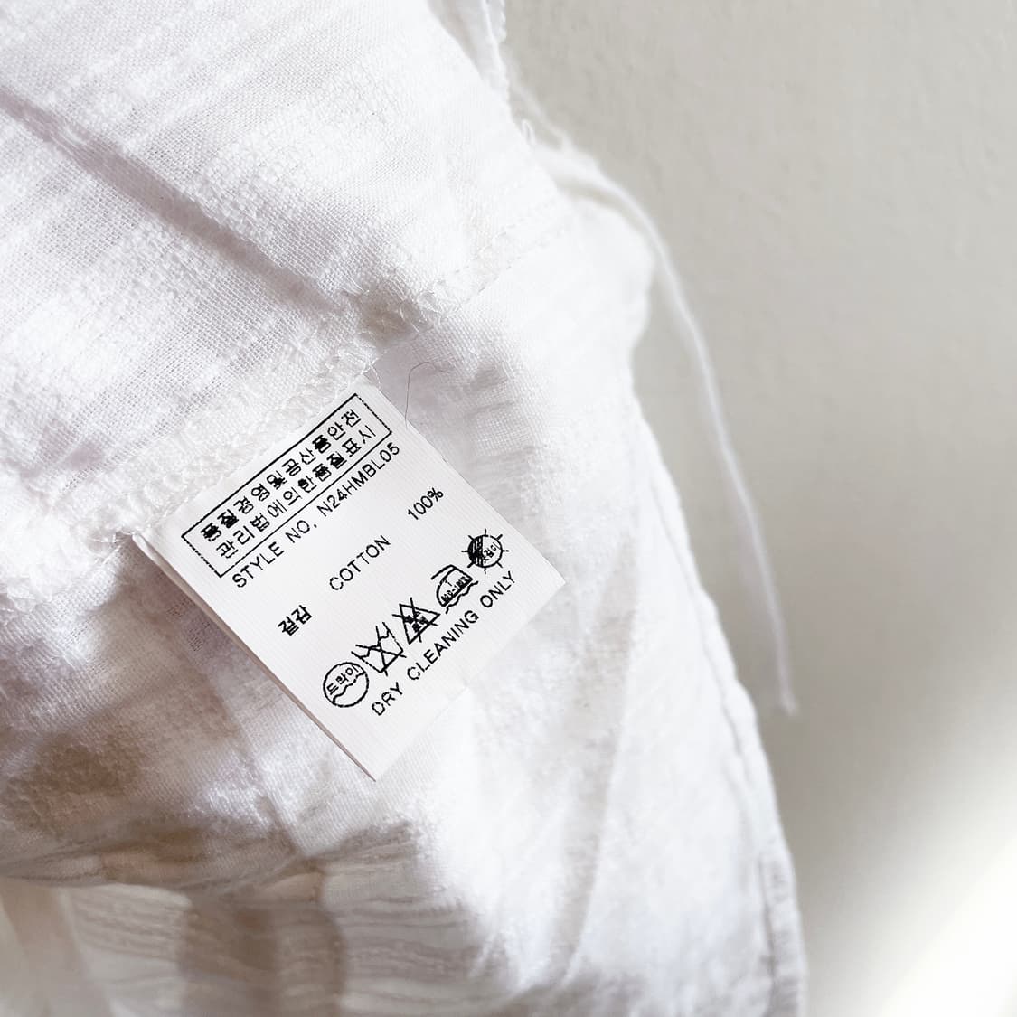 24SS 닐바이피 레이스 패치 썸머 블라우스 상품이미지10