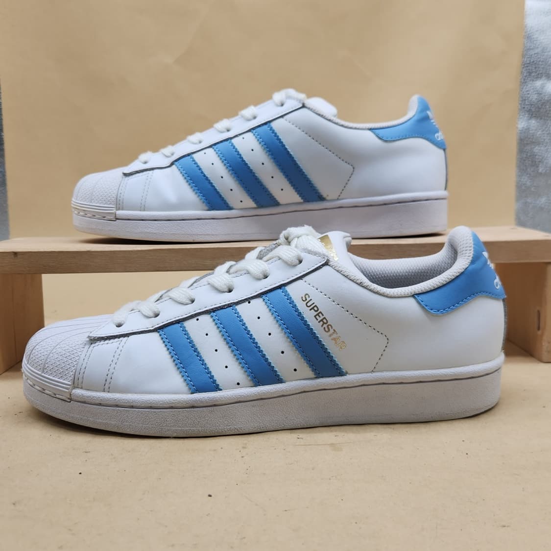 아디다스 슈퍼스타 블루 스니커즈 250 상품이미지1