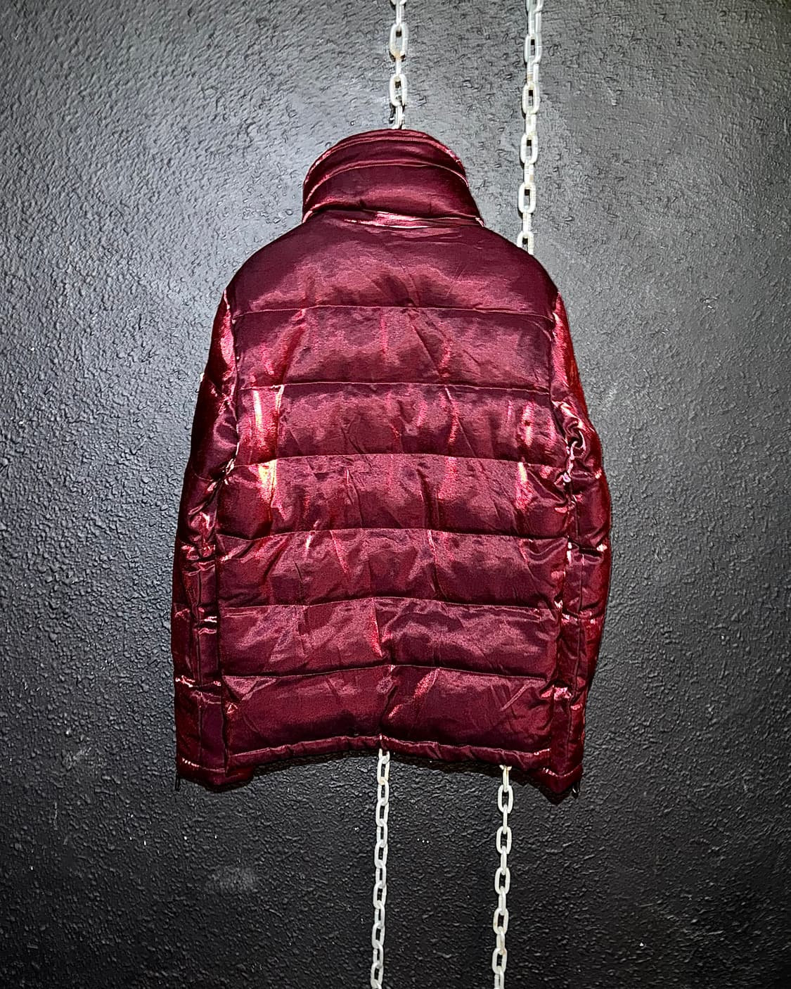 MIDAS - Metallic Burgundy Down Jacket 상품이미지5
