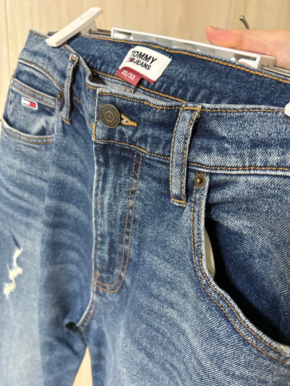 타미 진 / 릴렉스크롭핏 / 32사이즈  상품이미지3