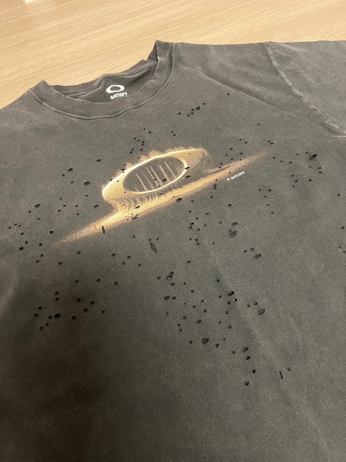 새티스파이x오클리 모스테크 티셔츠(L) 상품이미지2