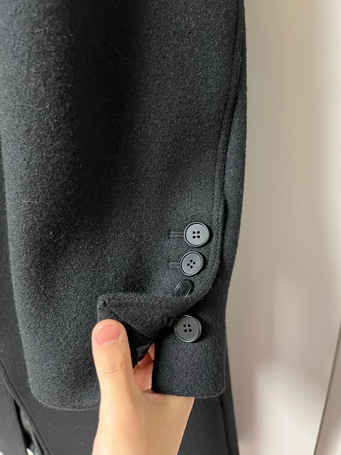 [NOUVMAREE]DOUBLE PANEL HARD WOOL COAT_M 상품이미지7