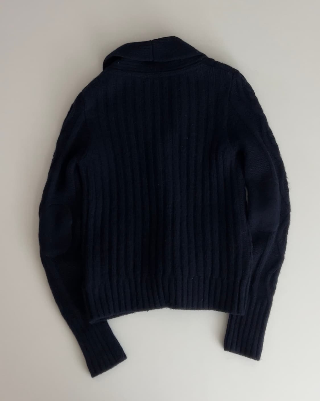 라코스테 케이블 울 숄카라 가디건 34 상품이미지2