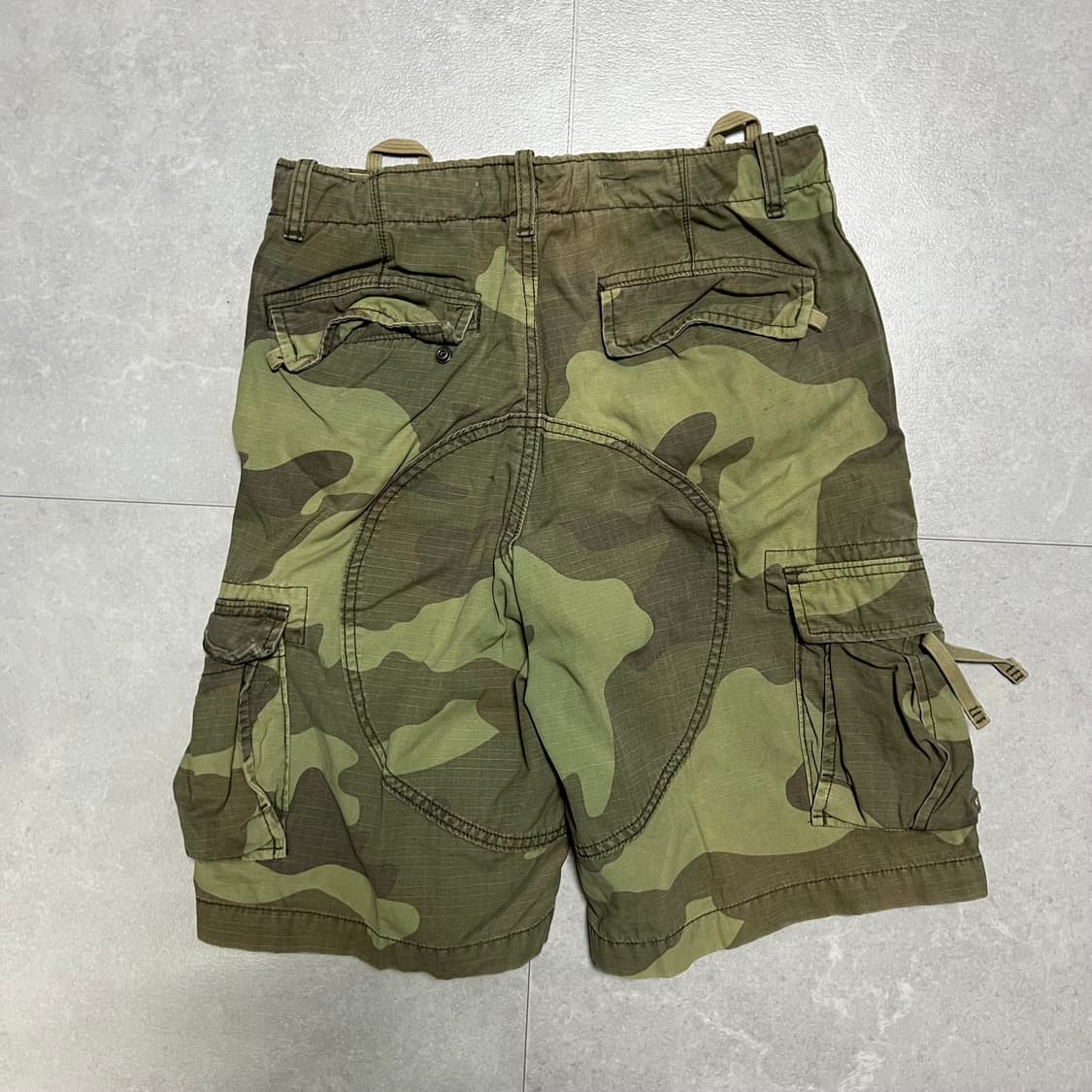 [M] 00s 갭키즈 카모 카고 반바지 상품이미지3
