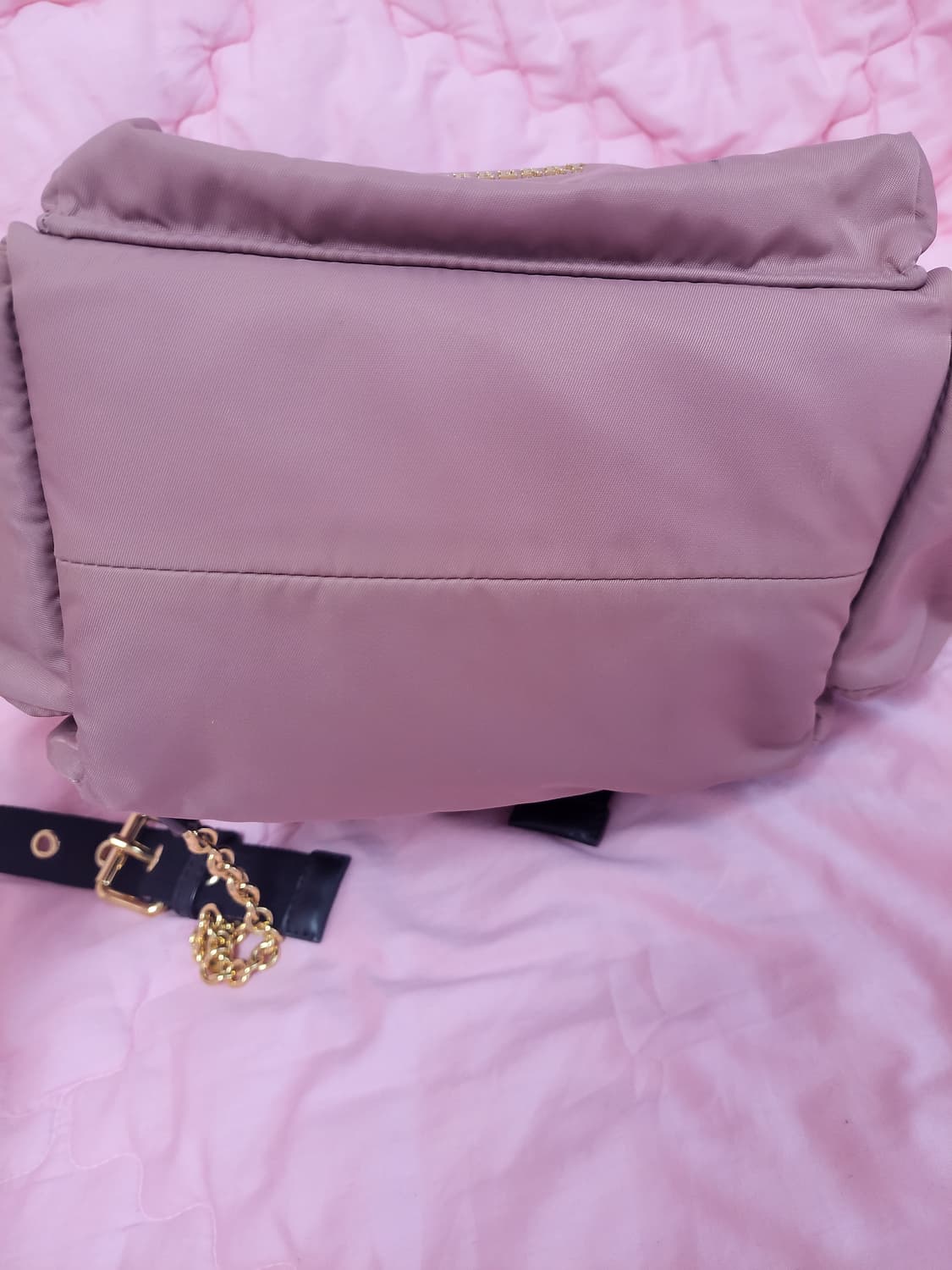 정품)급처상태양호!버버리 핑크 럭색 미디엄 미듐 백팩 연예인가방 상품이미지9