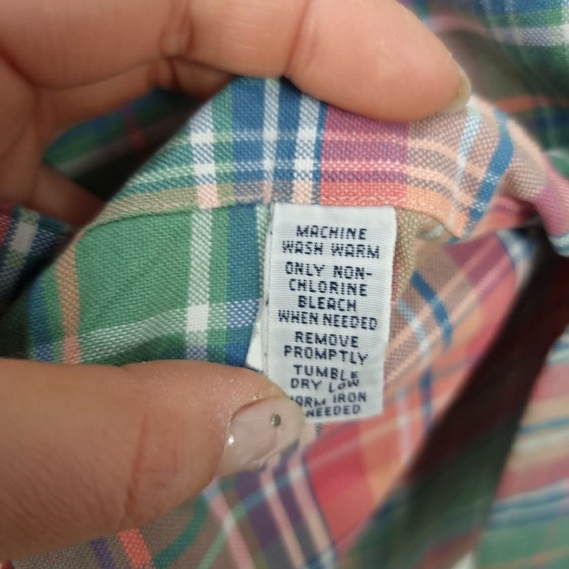 [폴로 랄프로렌] 포니 로고 자수 빈티지 체크 셔츠 M18587 상품이미지9