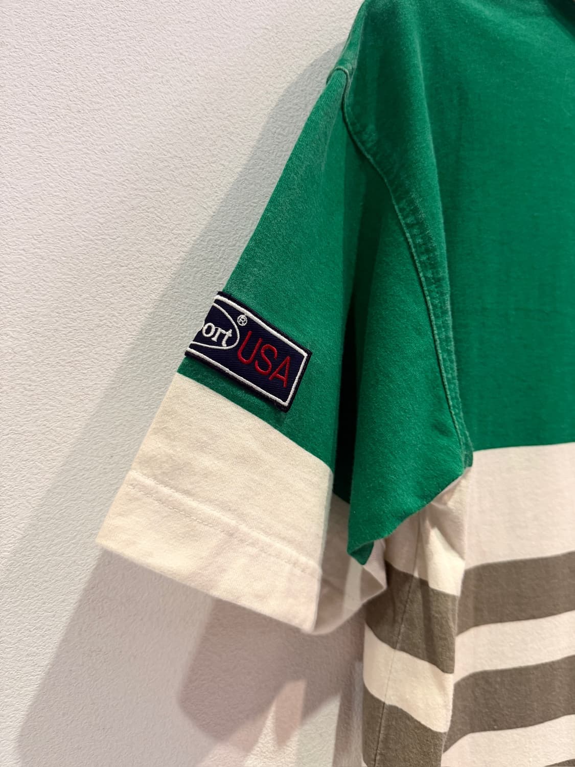 Rockport Striped Half-Zip Polo 상품이미지6
