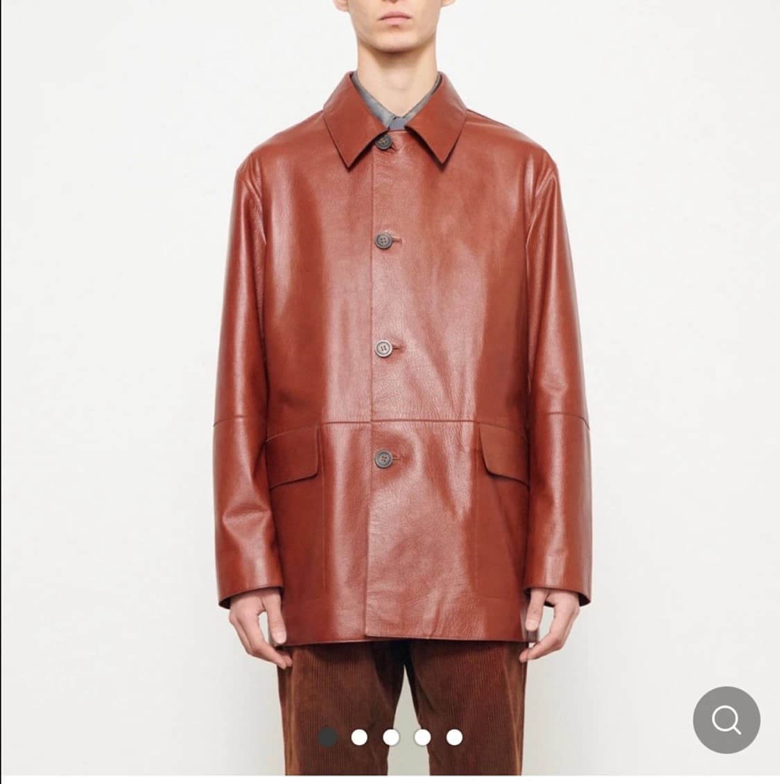 아워레가시 x 아르마니 토로 가죽코트 미친 가격에 판매합니다! 상품이미지1