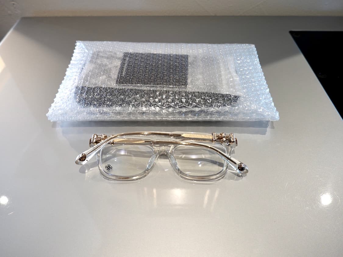 크롬하츠 콕스어커 크리스탈/골드 안경 상품이미지3