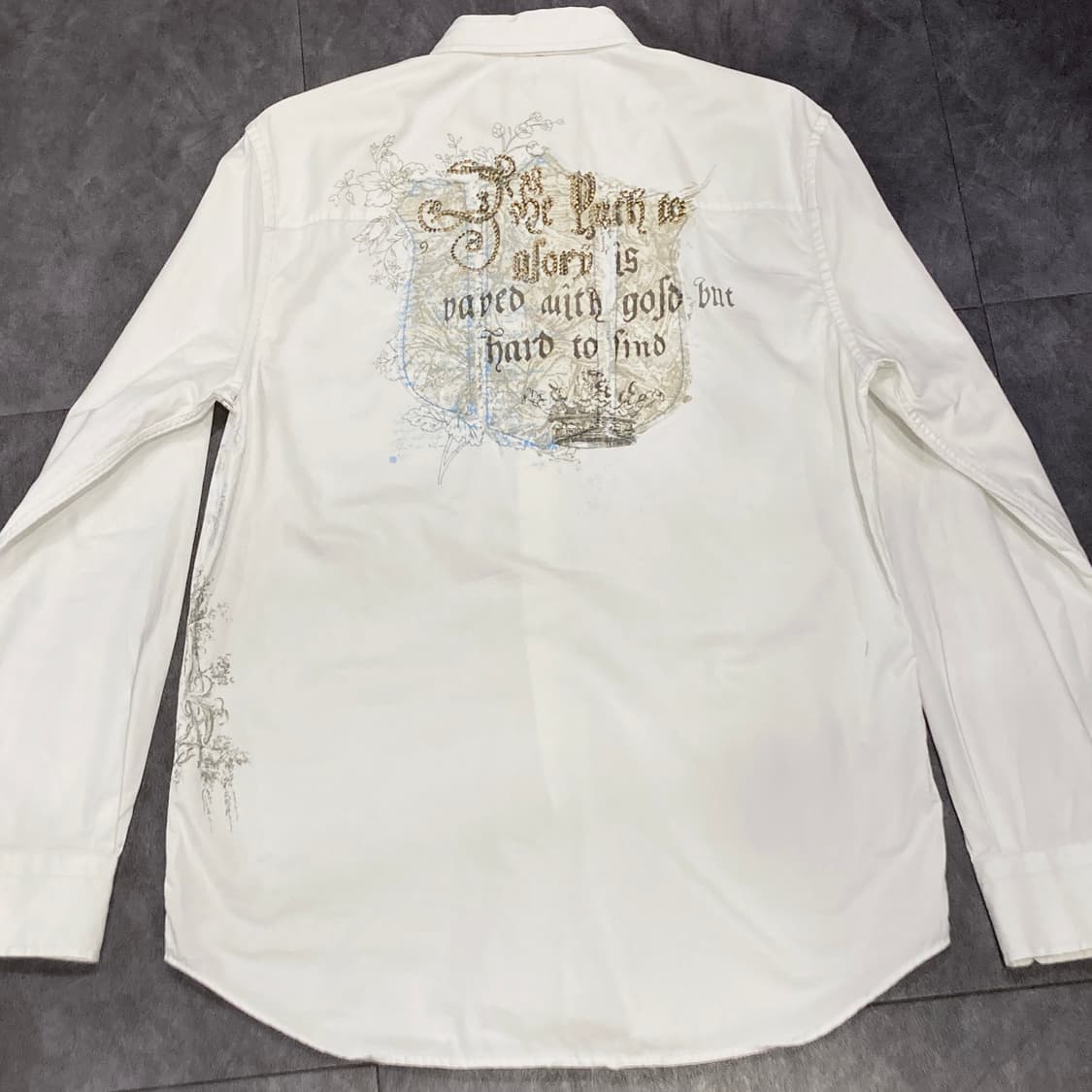 [IM] vtg 플로럴 프린팅 웨스턴 셔츠 상품이미지8