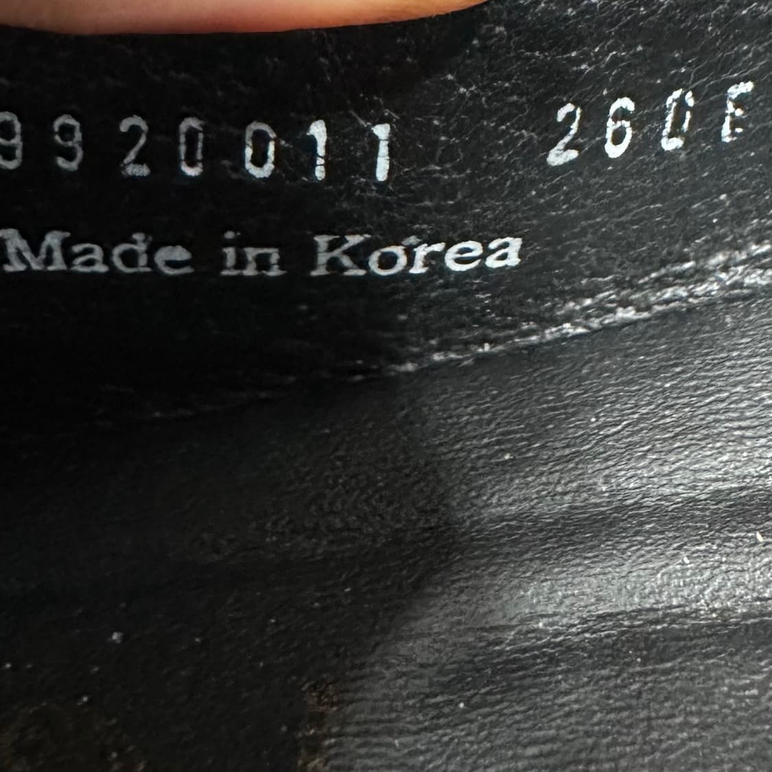 260) tandy 로퍼 남성 남자 구두 페니로퍼 블랙 레더 상품이미지9