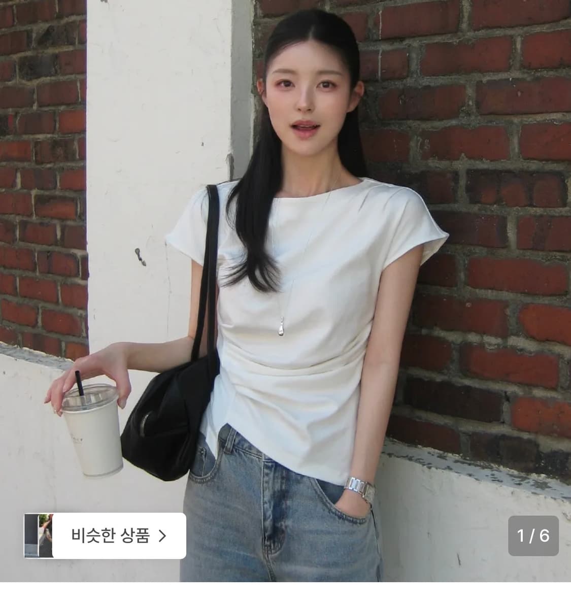 아틀리에 나인 론드 블라우스 lond waist tuck 상품이미지2