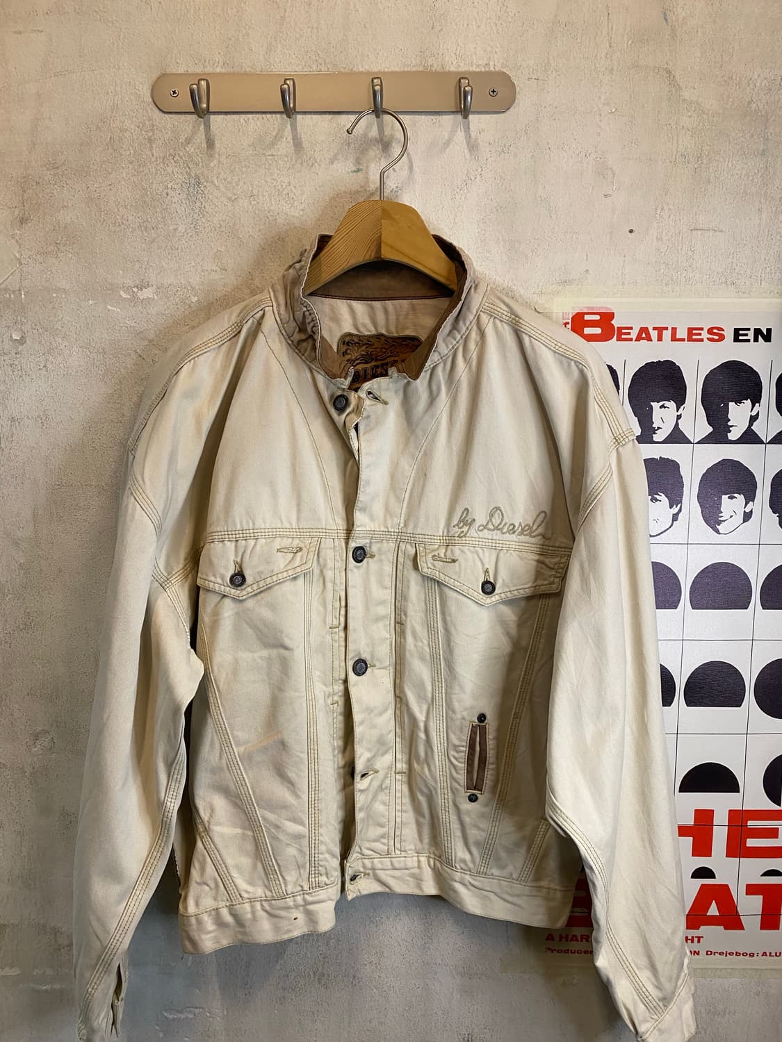 90s 디젤 빈티지자켓 S-M 상품이미지8