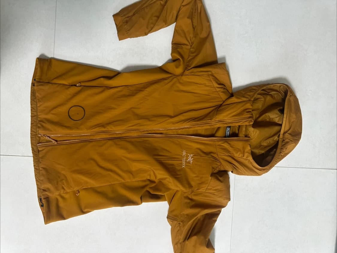 아크테릭스 아톰 후디 여성 S/P 머스타드 상품이미지4