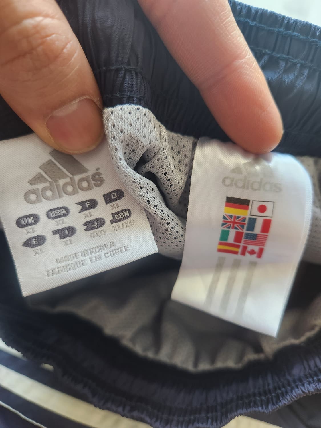 00s 아디다스 뉴욕양키즈 트랙 팬츠 XL 네이비 상품이미지2