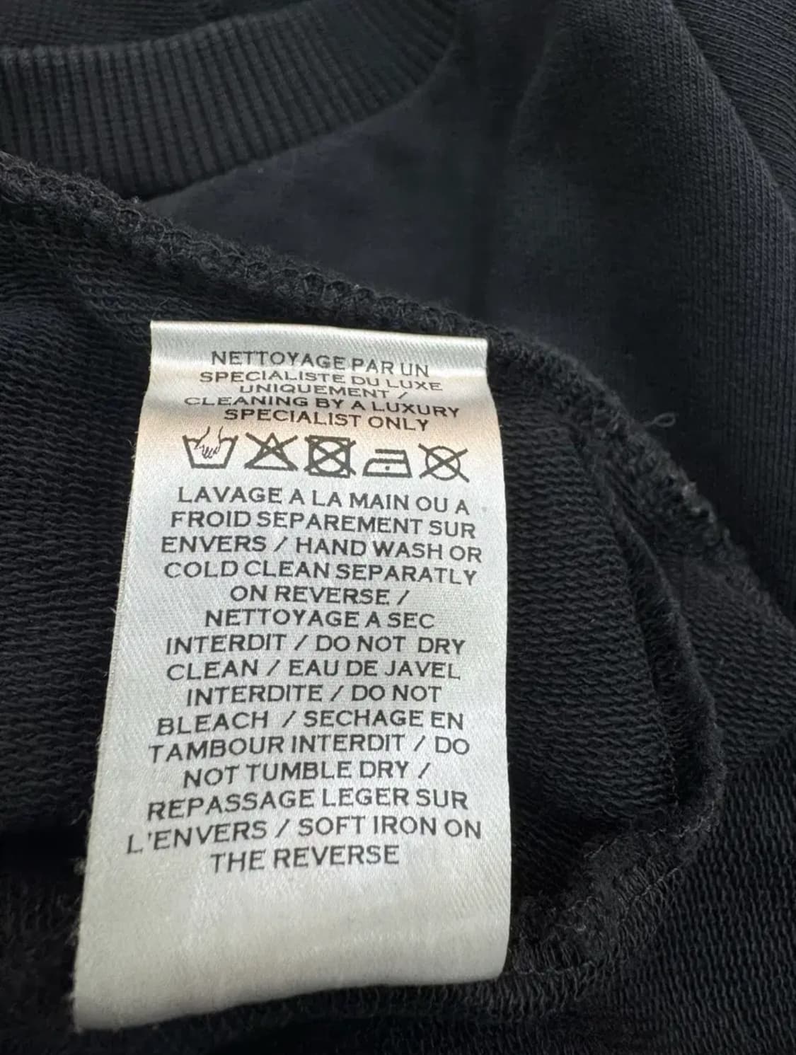 BALMAIN PARIS 로고 맨투맨 / 블랙 (40) 상품이미지8