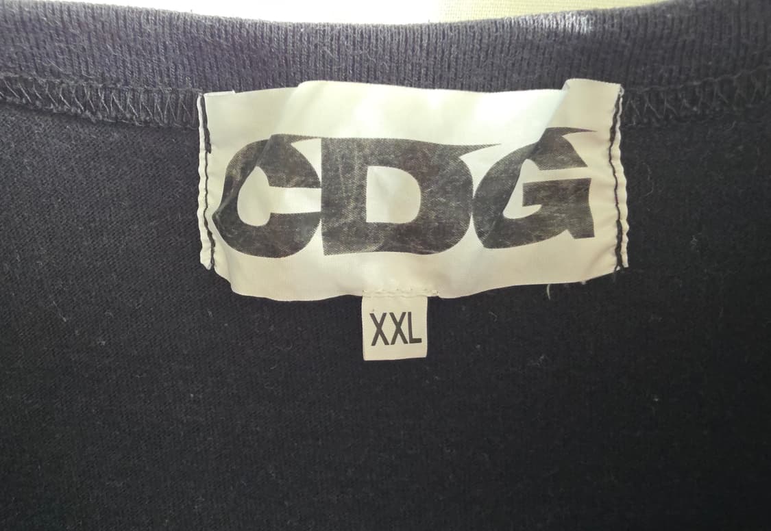 CDG 티셔츠 반팔 네온 그린 XXL 상품이미지2