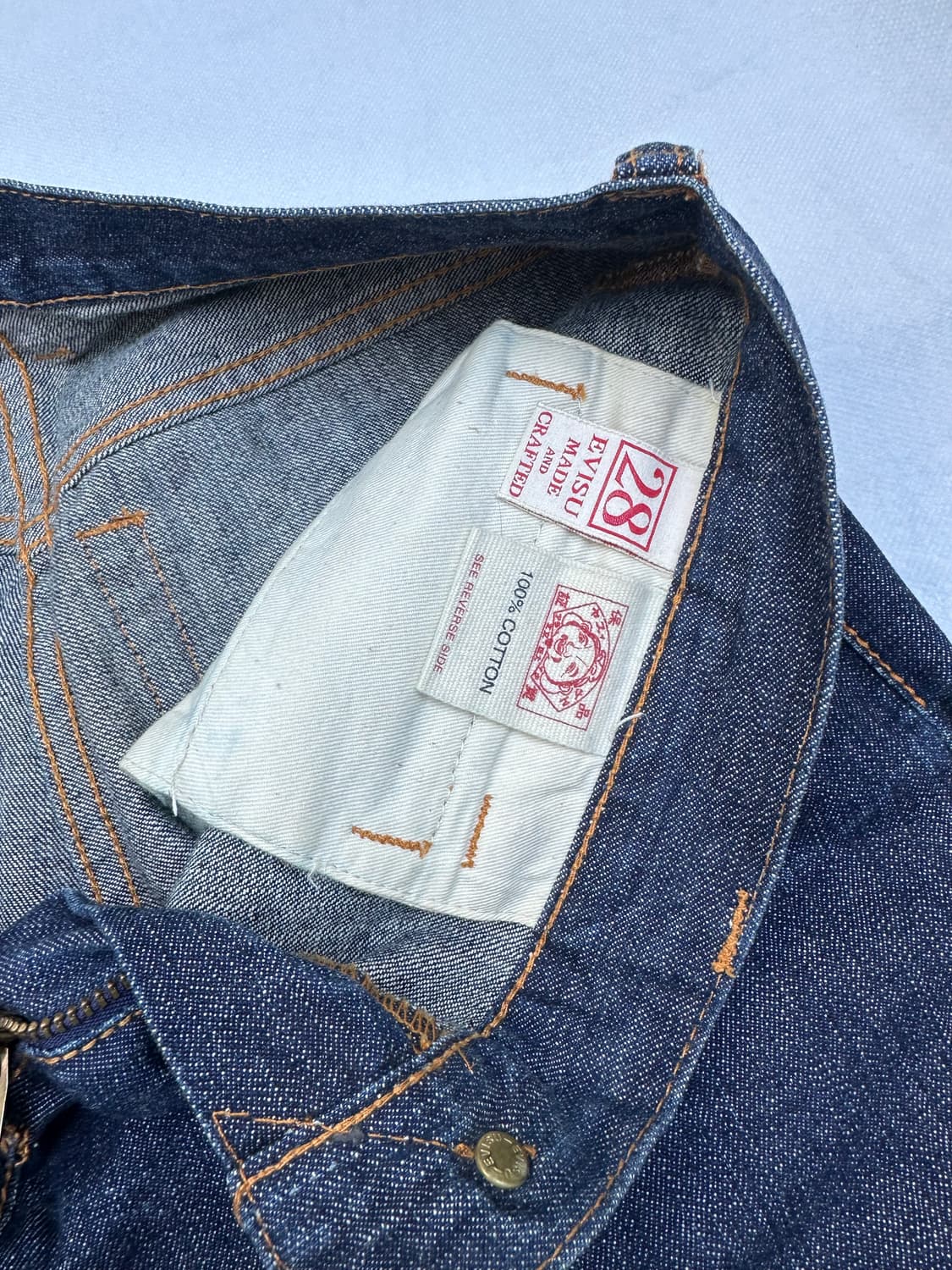 Evisu 에비수 세미 부츠컷 팬츠 상품이미지5