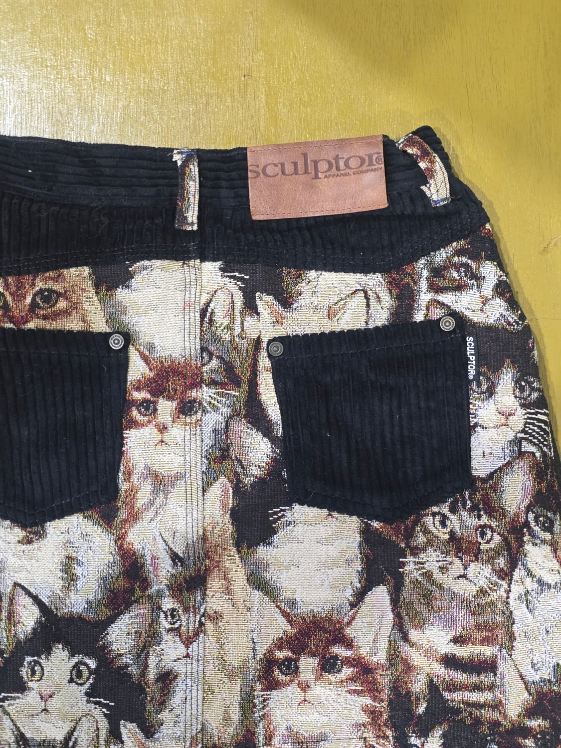 Sculptor 스컬프터 고양이 패턴 미니스커트 상품이미지3