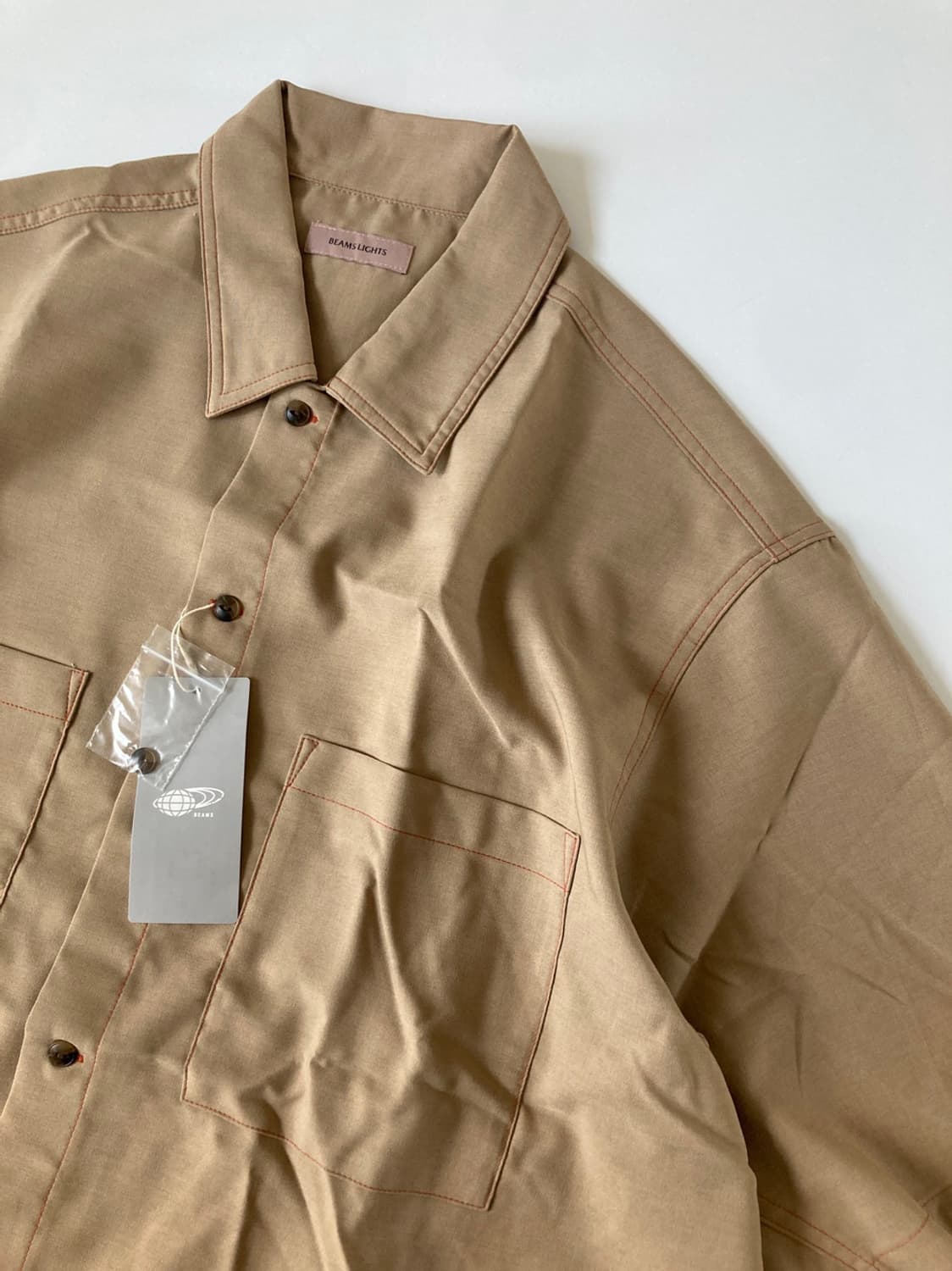 BEAMS LIGHTS  Shirt Beige 상품이미지8