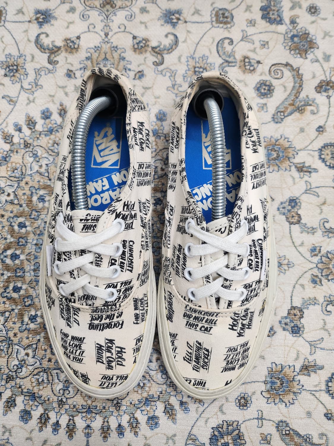 반스 본펜시 어센틱 레터링 스니커즈 230mm 상품이미지2